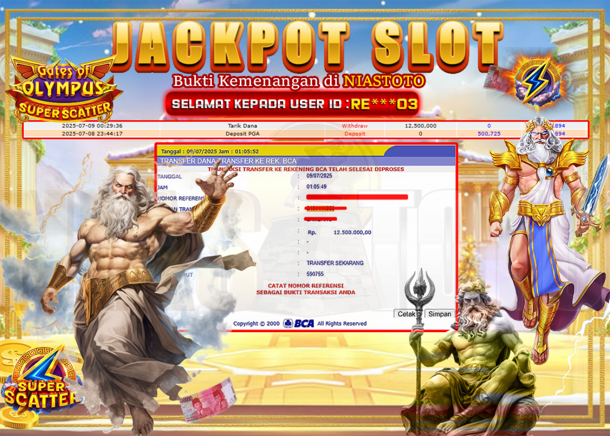 Bukti Jackpot Lunas NiasToto