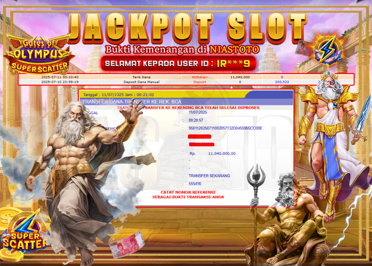 Bukti Jackpot Lunas NiasToto