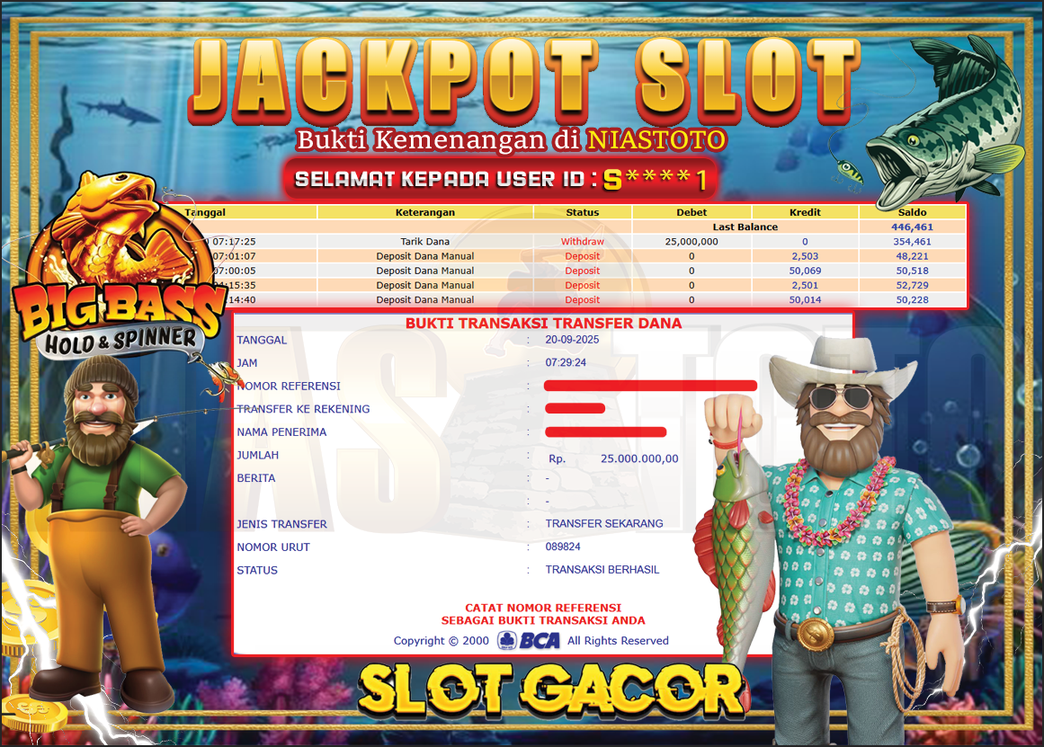 Bukti Jackpot Lunas NiasToto